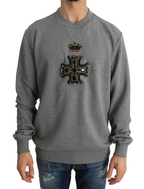 dolce gabbana cross sweater